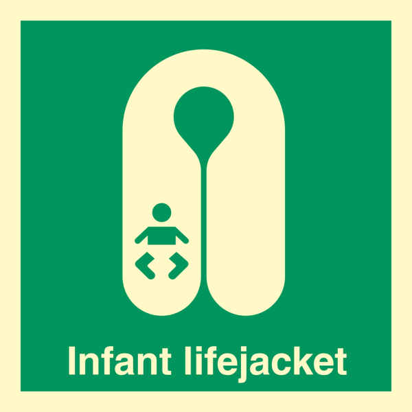 Infant lifejacket - IMO sign - IMPA 334142