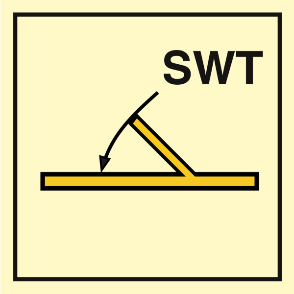 B class self closing semi-watertight fire door - IMO Fire Control sign - IMPA 336765