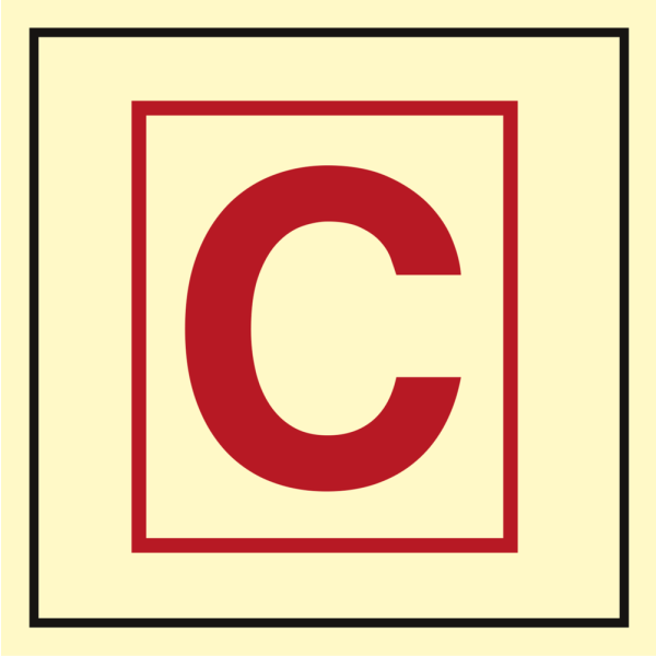 Control station - IMO Fire Control sign - IMPA 336066