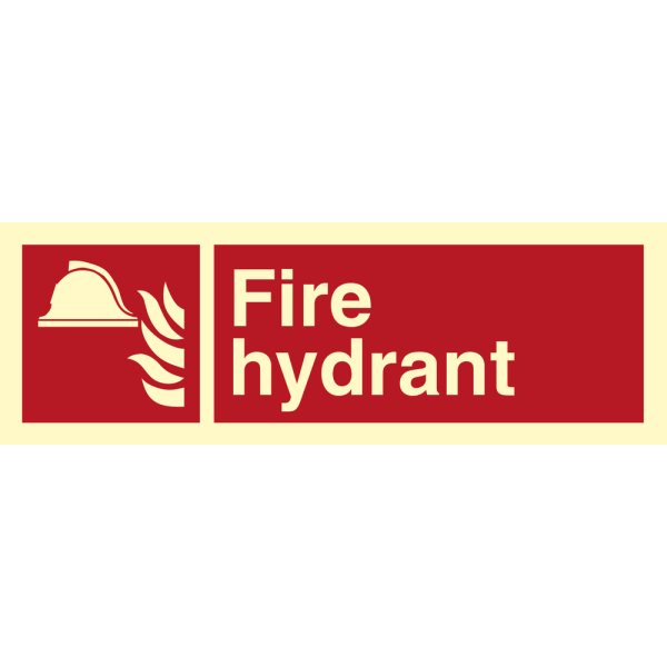 Fire hydrant - IMO Fire sign - IMPA 336148