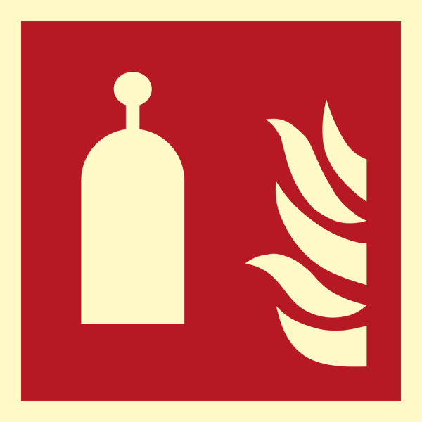 Fire sign - Remote release station