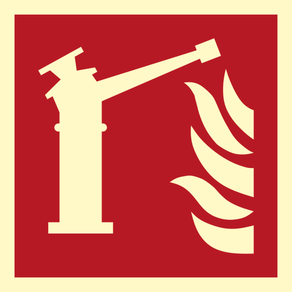 Fire sign - Fire monitor