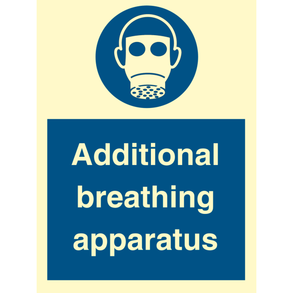 Additional breathing - IMO Mandatory sign