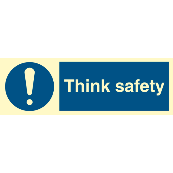 Think safety - IMO Mandatory sign - IMPA 335675