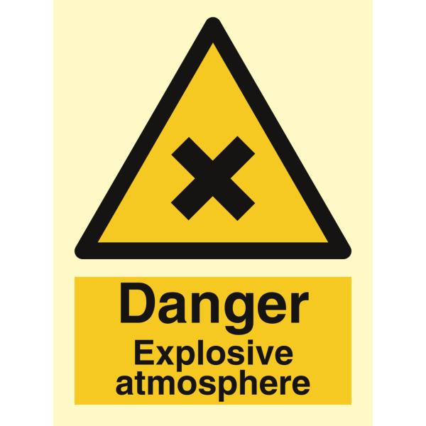 Danger Explosive atmosphere