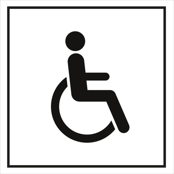 Disabled symbol - IMO Accomodation sign - IMPA 332940