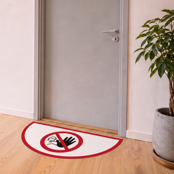 Tillträde förbjudet - Golvskylt - ISO 7010