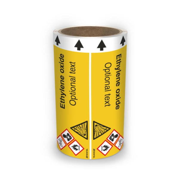 ISO Rörmärkning - Ethylene oxide (english) ISO 20560