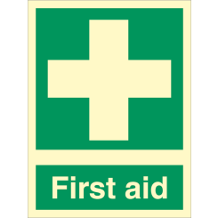 Emergency sign -  First aid 