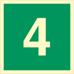 IMO sign - Number 4 