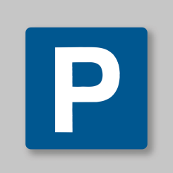 E33 Parkering PREMARK prefabricerad vägmarkering av termoplast