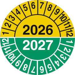 Kontrollmärken 2026–2027