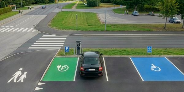 PREMARK: En slitstark lösning för parkeringsplatser och företagsområden