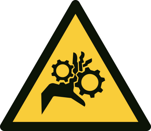 W089: Warning; Moving gears 