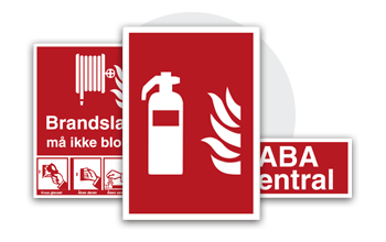 Gå til kategorien Brandskilte