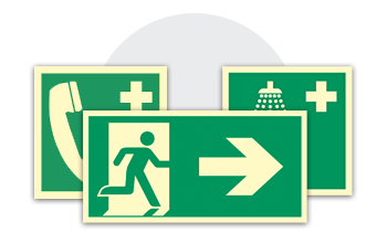 Nödskyltar & Utrymningsskyltar